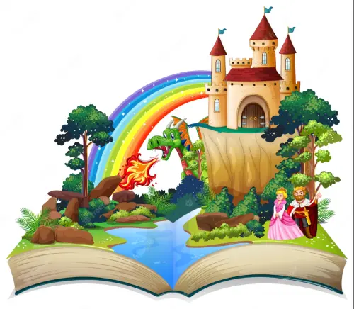 Картинка к кроссворду «Волшебный мир сказок»