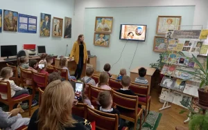 Дети знакомятся с биографией Пушкина