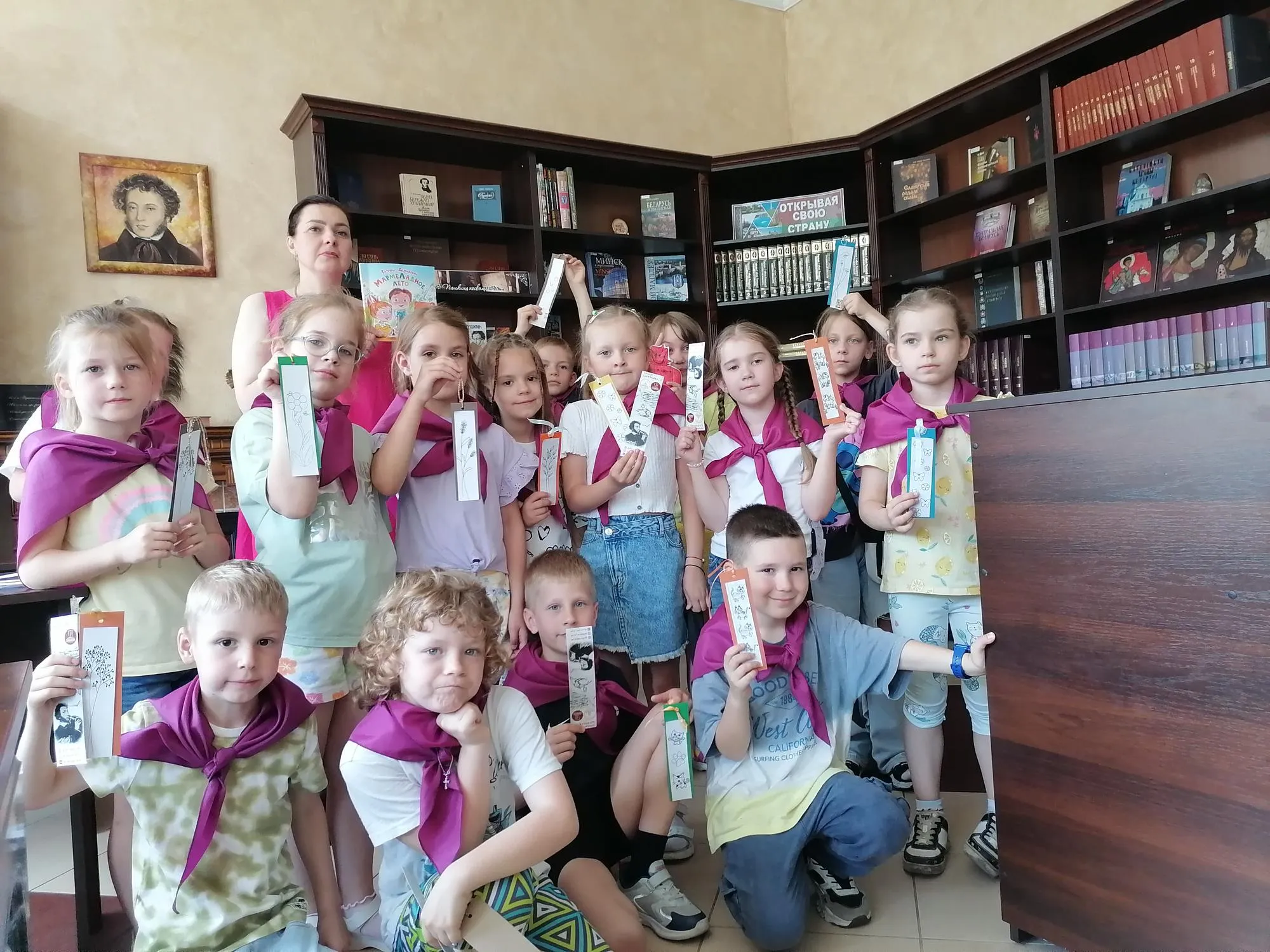 Читаем вслух в библиотеке