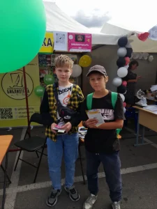 Библиотека приняла участие в фестивале профессий-13