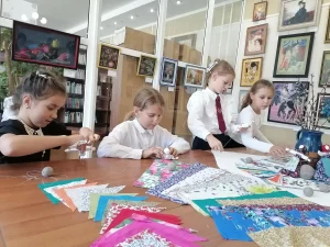 Мастер-класс в библиотеке