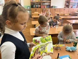 Встреча с доброй пчелкой в рамках проекта «Дружим с книгой» прошла интересно
