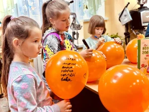 Забавное мероприятие в библиотеке