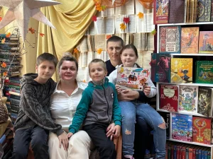 Фотосессия в библиотеке