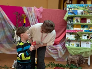 Встреча с поисковой собакой прошла в детской библиотеке-2