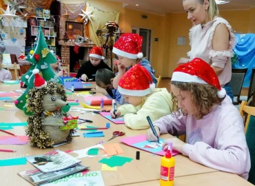 Новогодние открытки своими руками