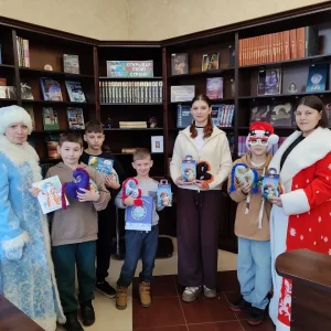 Новогодний мастер-класс в рамках акции «Наши дети»