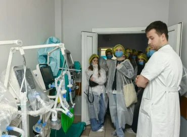 Посещение Центральной городской больницы в рамках проекта «Кем быть?»