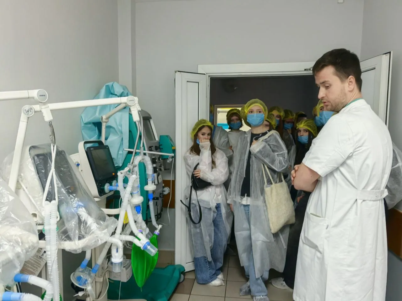 Посещение Центральной городской больницы в рамках проекта «Кем быть?»