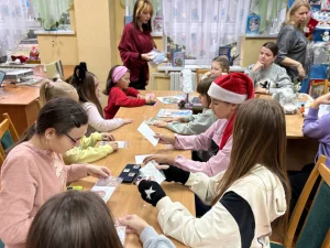 Мастер-класс в библиотеке