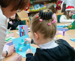 Новогодние открытки своими руками делаем