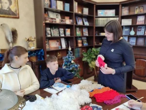 Новогодний мастер-класс в рамках акции «Наши дети»-12