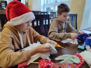 Новогодний мастер-класс в рамках акции «Наши дети»-14