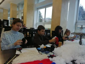 Новогодний мастер-класс в рамках акции «Наши дети»-8