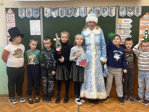 Снегурочка в гостях у группы продленного дня-2