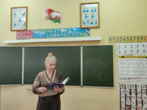 Чтение рождественской истории в группе продленного дня-5
