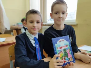 Чтение рождественской истории в группе продленного дня-6