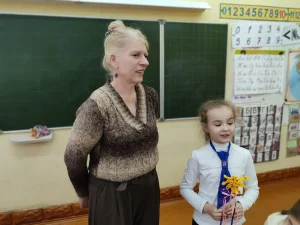 Чтение рождественской истории в группе продленного дня-8