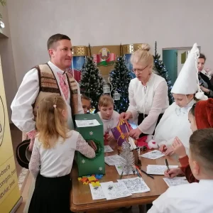 Участие библиотекарей в «Зимней сказке»