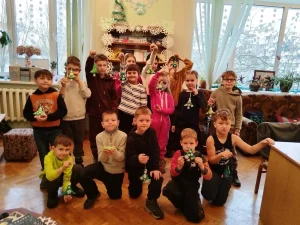 Мастер-класс «Новогодняя ёлочка из ткани»-8