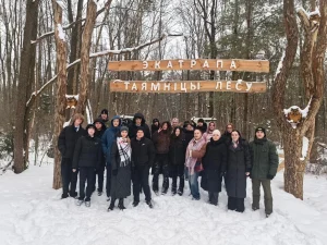 Снежными тропами Брестского лесхоза-1