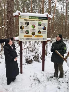 Снежными тропами Брестского лесхоза-6