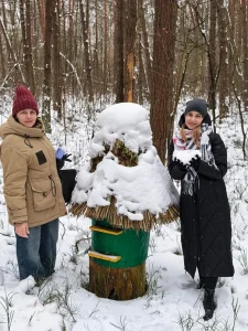 Снежными тропами Брестского лесхоза-7