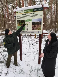 Снежными тропами Брестского лесхоза-8