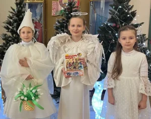 Участие библиотекарей в «Зимней сказке» -3