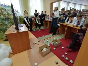 Зимние забавы в Городской детской библиотеке-4