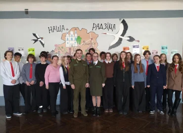 Встреча представителей Брестского лесхоза с учащимися средней школы № 7