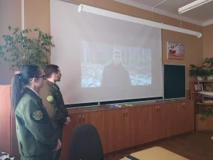 Встреча представителей Брестского лесхоза с учащимися средней школы № 7-4