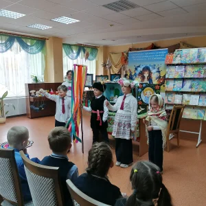 У дзіцячай бібліятэцы прайшлі казачныя чытанні з гуканнем вясны