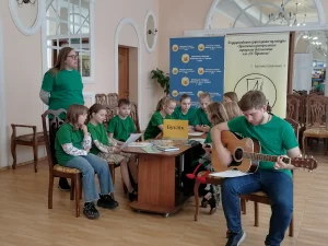 Интеллектуальный телемост «Праздник дружбы под книжным абажуром»-7