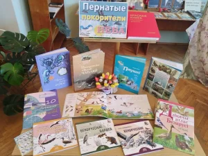 Текстильные птицы «поселились» в библиотеке-2