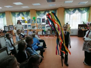 У дзіцячай бібліятэцы прайшлі казачныя чытанні з гуканнем вясны-10