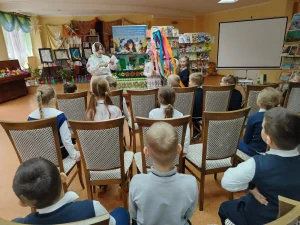 У дзіцячай бібліятэцы прайшлі казачныя чытанні з гуканнем вясны-4