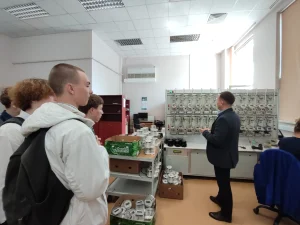 Знакомство с филиалом «Энерготелеком» РУП «Брестэнерго» в рамках проекта «Кем быть?»-5