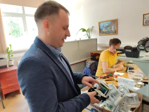 Знакомство с филиалом «Энерготелеком» РУП «Брестэнерго» в рамках проекта «Кем быть?»-6