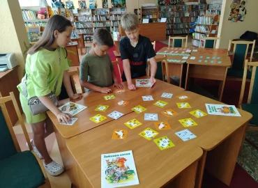 Гульнявы мультпарад у дзіцячай бібліятэцы