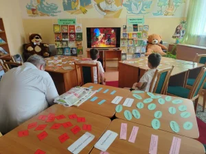 Гульнявы мультпарад у дзіцячай бібліятэцы-4