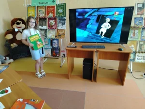 Гульнявы мультпарад у дзіцячай бібліятэцы-9