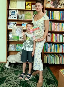 «Гуляют кошки по страницам книг»-7
